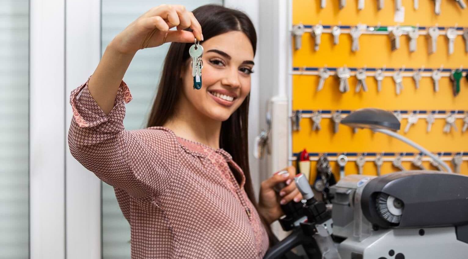 Woman Locksmith 1 Aspect Ratio 1472 816