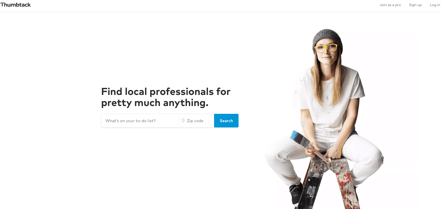 thumbtack screenshot