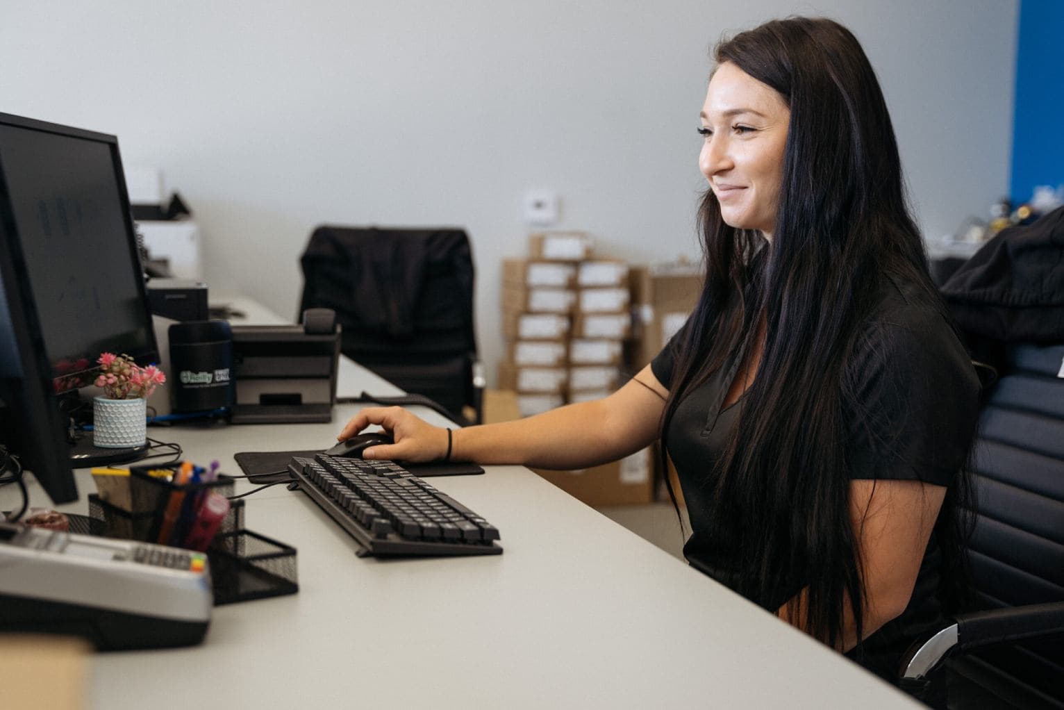 Female Dispatcher
