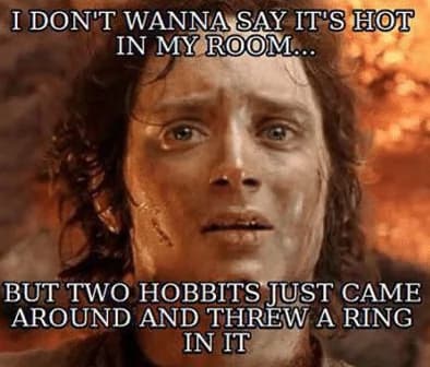 I Dont Want To Say Its Hot
