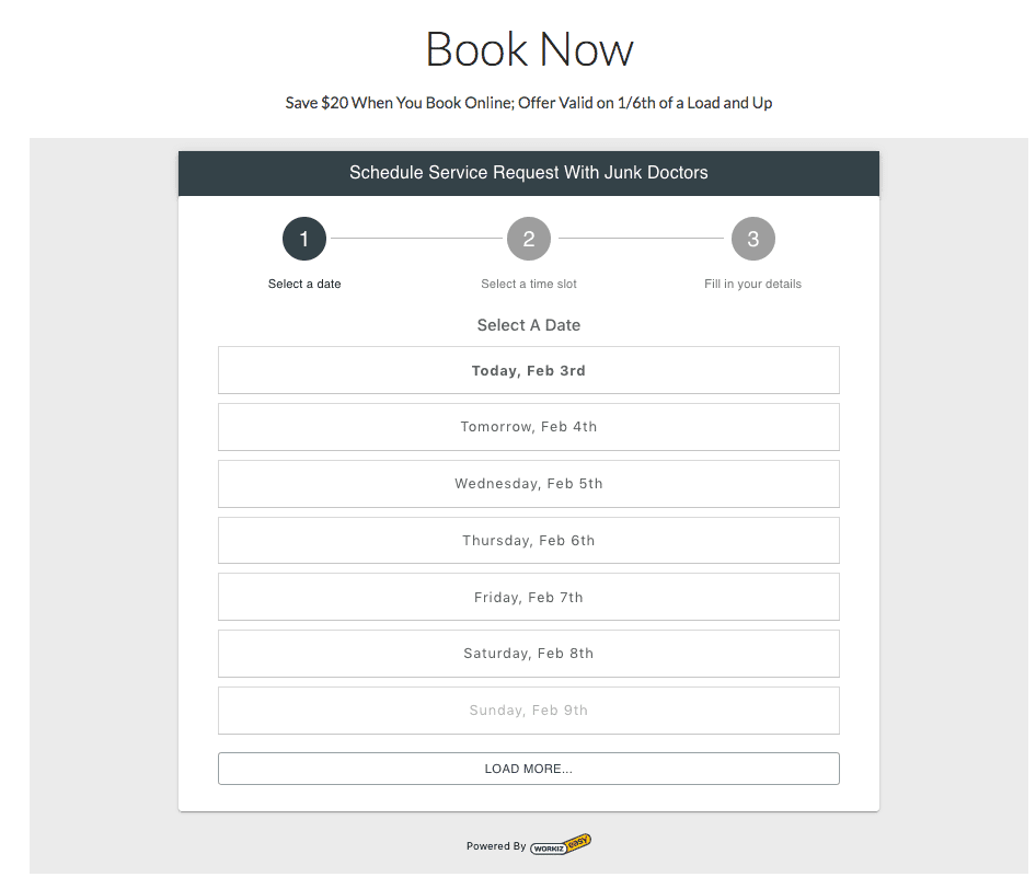 schedule acute services online