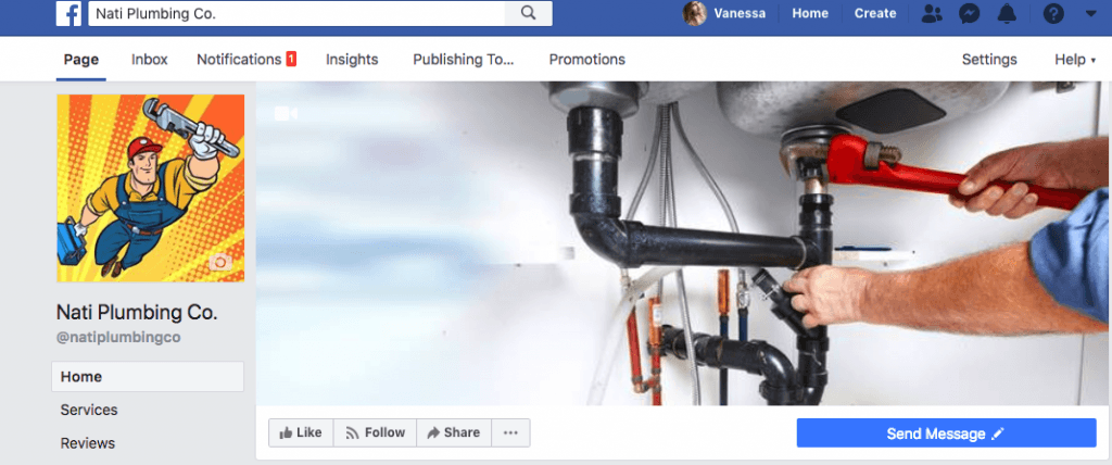 Facebook page photos