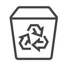 recycle box icon