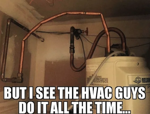 Hvac Guys Do It All The Time