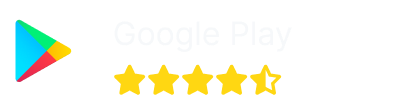 Google Store Rating White