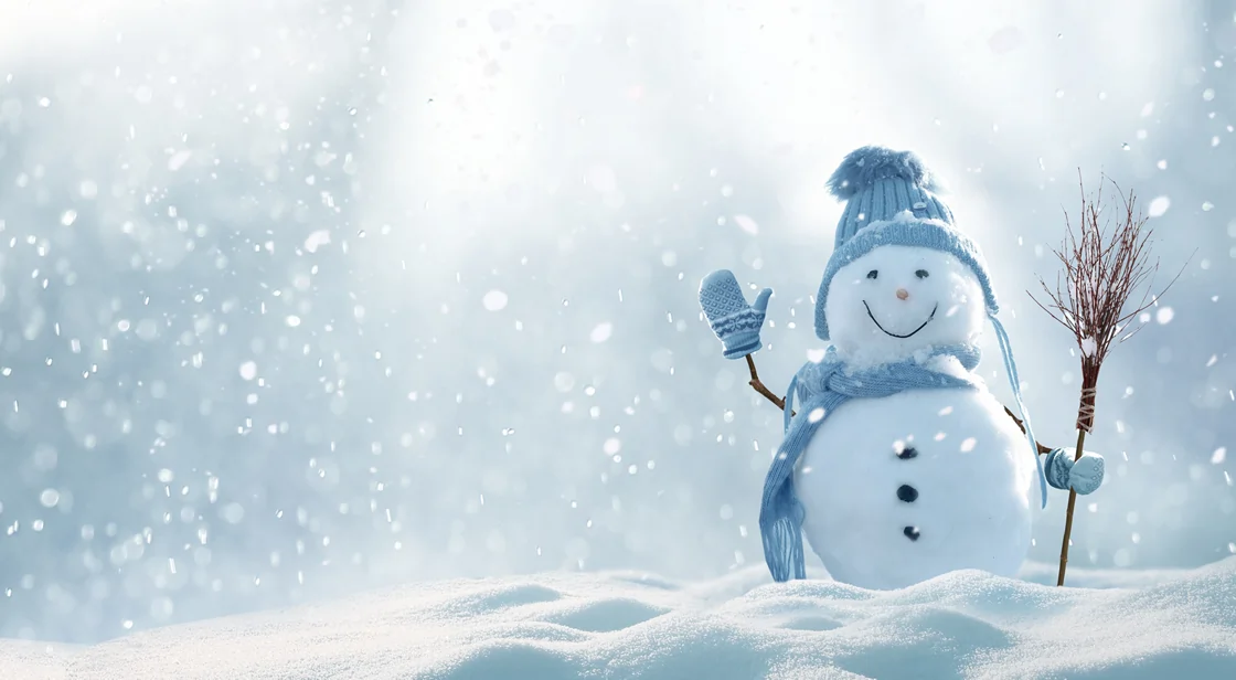 Christmas Card Snow Man V23122324